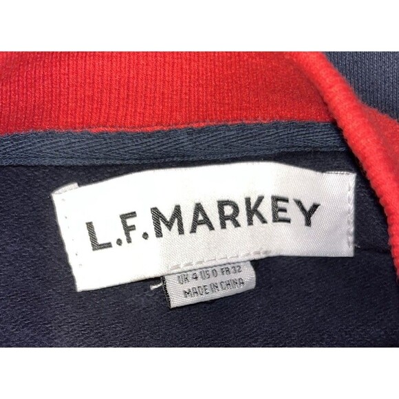 LF Markey (Size 0) Boilersuit Blue Red Pockets Workwear Winter Skiing - Picture 16 of 16